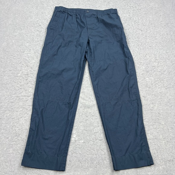 cozy earth Other - Cozy Earth Pants Men's Large Blue Cotton Twill Button Fly Straight Leg‎ Stretch